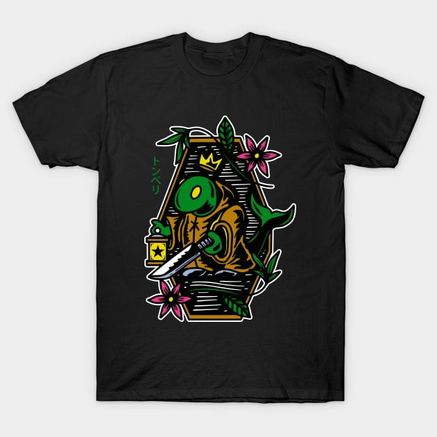 Tonberry Tattoo Style T-Shirt by logozaste